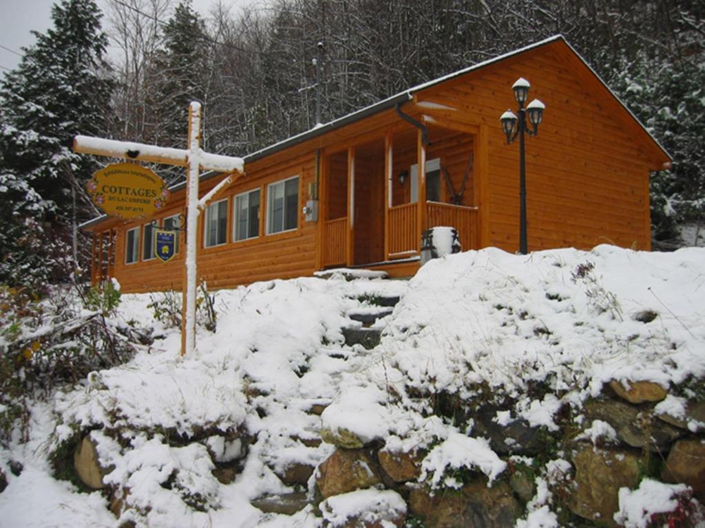 Cottages Du Lac Orford, Cottage A, Cote Raquettes Cottage B, Cote Skis Eastman Buitenkant foto